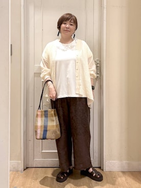 さかもってぃさん(レディース・163cm)の夏コーディネート