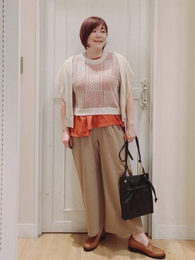 さかもってぃさん(レディース・164cm)の秋コーディネート