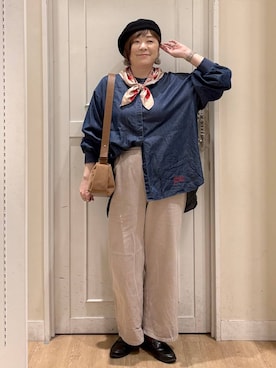 さかもってぃさん（レディース・163cm）の春コーディネート