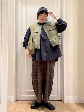 さかもってぃさん(レディース・163cm)の秋コーディネート