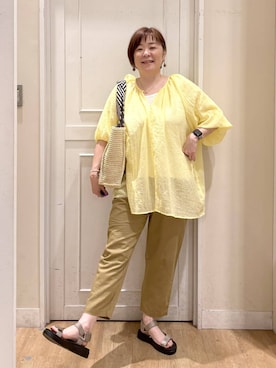 さかもってぃさん（レディース・163cm）の夏コーディネート