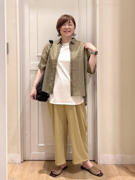 さかもってぃさん（レディース・163cm）の夏コーディネート