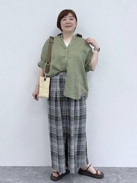 さかもってぃさん(レディース・163cm)の春コーディネート