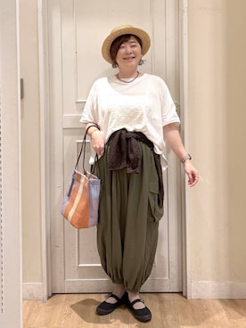 さかもってぃさん(レディース・163cm)の夏コーディネート