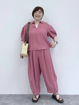 さかもってぃさん(レディース・163cm)の春コーディネート