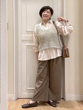 さかもってぃさん(レディース・163cm)の秋コーディネート