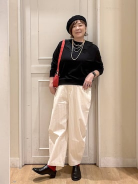 さかもってぃさん（レディース・163cm）の春コーディネート