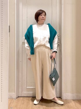 さかもってぃさん(レディース・163cm)の冬コーディネート