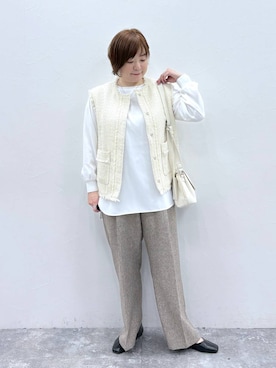 さかもってぃさん（レディース・163cm）の冬コーディネート