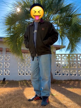 「schott(ショット)のアイテム」を使った、koureds11さん(メンズ・168cm)の冬コーディネート