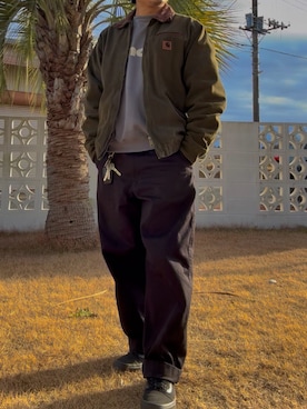 「schott（ショット）のアイテム」を使った、koureds11さん（メンズ・168cm）の冬コーディネート