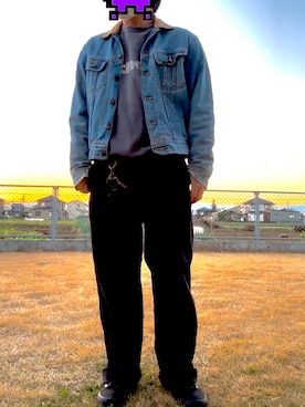 「schott(ショット)のアイテム」を使った、koureds11さん(メンズ・168cm)の冬コーディネート