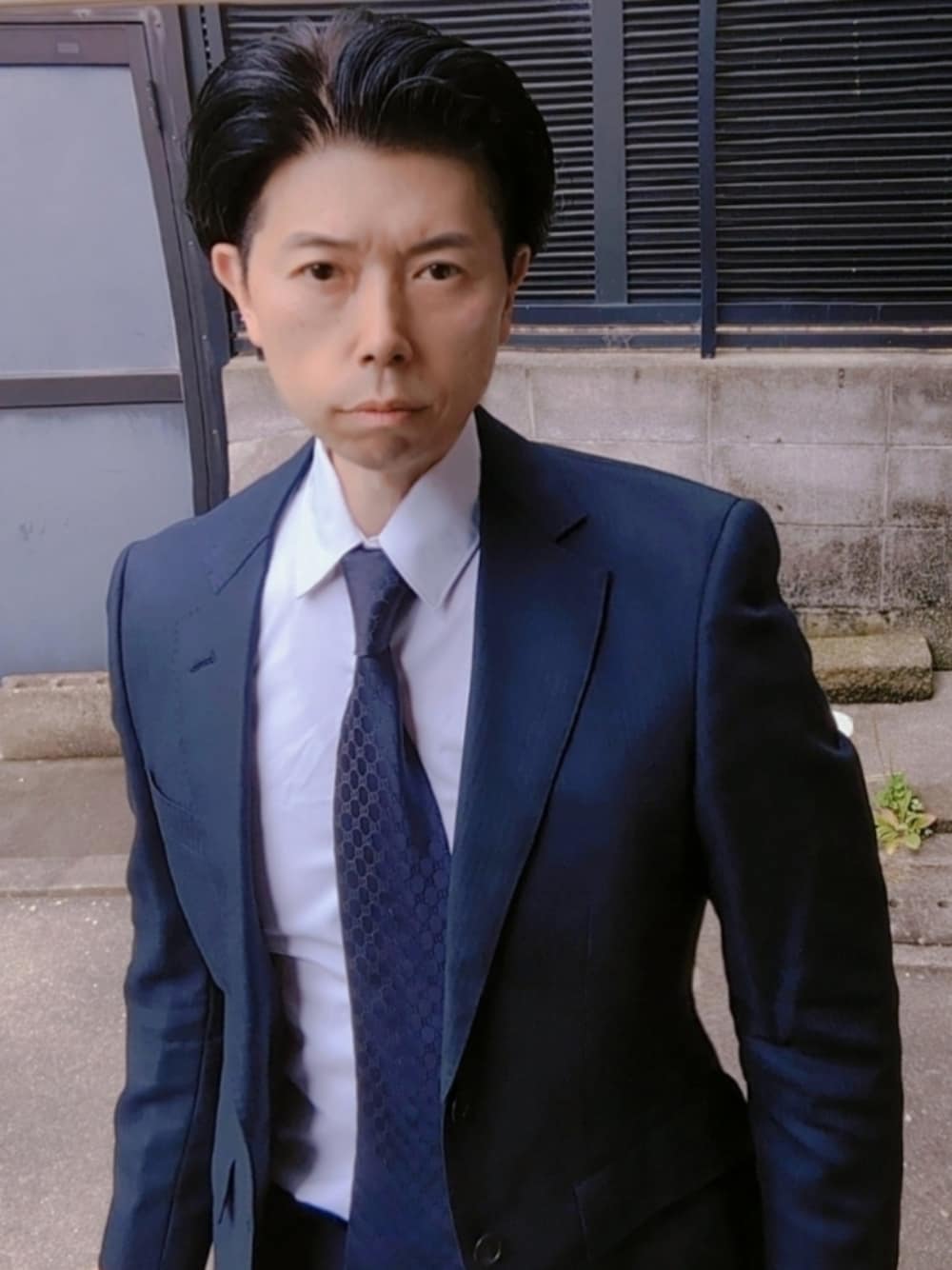 GUCCIのスーツジャケットを使ったメンズ人気ファッション