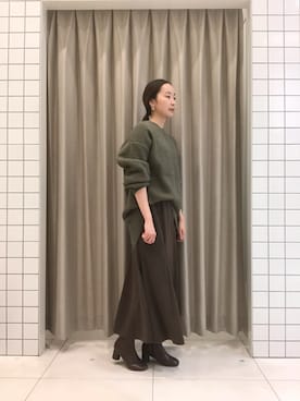 uechiさん（レディース・164cm）の冬コーディネート