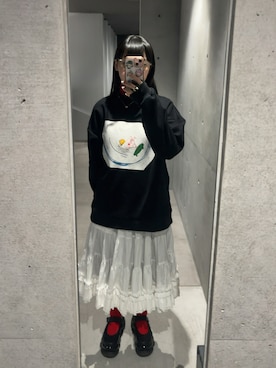 「アイテム（ファッション雑貨）」を使った、hntngさん（レディース・158cm）の秋コーディネート