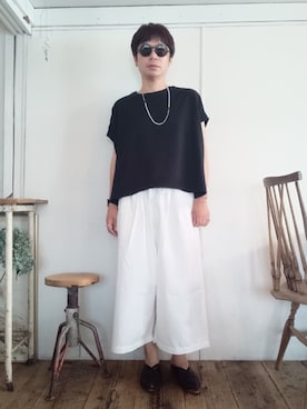 「乱痴気（ランチキ）のアイテム（サンダル）」を使った、pino0226さん（メンズ・160cm）の夏コーディネート