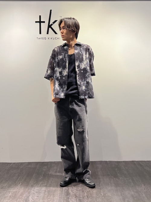 メッシュ2WAYシャツ