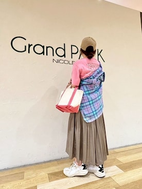 Grand PARK WOMENSさん（レディース・159cm）の夏コーディネート