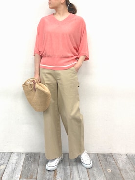 Grand PARK WOMENSさん（レディース・163cm）の夏コーディネート