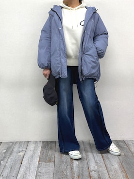 「KELTY別注」｜Grand PARK WOMENSさん（レディース・163cm）の秋コーディネート