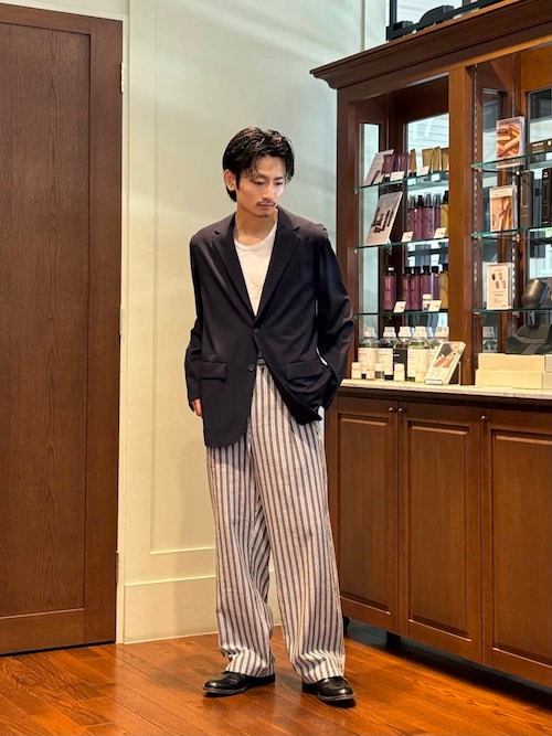 ATON　HIGH TWIST WOOL JACKET