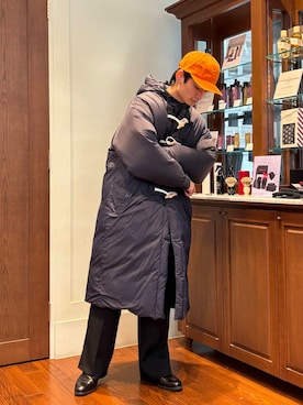 「アイテム（ダッフルコート）」を使った、くろおかさん（メンズ・170cm）の秋コーディネート