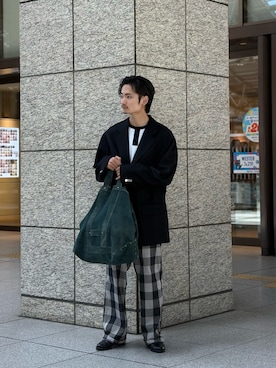 くろおかさん（メンズ・170cm）の秋コーディネート