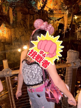 「アイテム（キャミソール）」を使った、挑戦者求ムbotさん（レディース・158cm・10代）の夏コーディネート