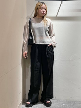 「人気アイテムをチェック！」｜リンリンさん（レディース・156cm）の春コーディネート