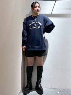 「人気アイテムをチェック！」｜リンリンさん（レディース・156cm）の冬コーディネート