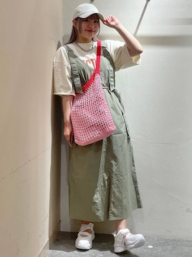 「人気アイテムをチェック！」｜リンリンさん（レディース・156cm）の春コーディネート