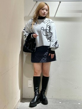 リンリンさん（レディース・156cm）の冬コーディネート