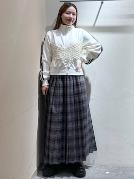 「アイテム（その他トップス）」を使った、リンリンさん（レディース・156cm）の冬コーディネート