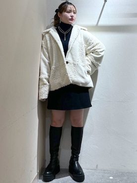 リンリンさん（レディース・156cm）の冬コーディネート