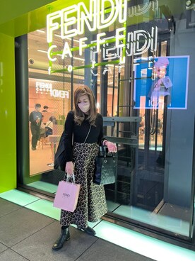 「原宿」｜「アイテム（スカート）」を使った、3004mkさん（レディース・156cm）の秋コーディネート