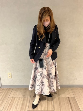 「Emma Taylor（エマテイラー）のアイテム（テーラードジャケット）」を使った、3004mkさん（レディース・156cm）の春コーディネート