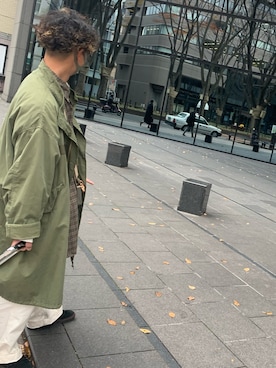「M-65」｜「アイテム（その他）」を使った、のぶさん（メンズ・170cm）の冬コーディネート