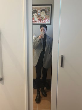 「DRWCYS（ドロシーズ）のアイテム」を使った、wakacchaさん（レディース・163cm）の冬コーディネート