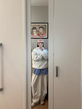 「thisisneverthat（ディスイズネバーザット）のアイテム」を使った、wakacchaさん（レディース・163cm）の春コーディネート