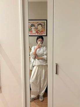 「select MOCA by son（セレクトモカバイソン）のアイテム（その他パンツ）」を使った、wakacchaさん（レディース・163cm）の秋コーディネート