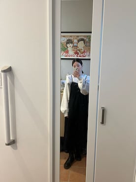 「LAKOLE（ラコレ）のアイテム（ワンピース/ドレス）」を使った、wakacchaさん（レディース・163cm）の秋コーディネート