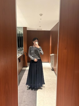 「VACANCY（ヴァカンシー）のアイテム」を使った、wakacchaさん（レディース・163cm）の秋コーディネート