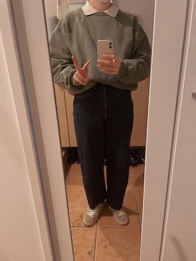 「buddy（バディ）のアイテム」を使った、wakacchaさん（レディース・162cm）の冬コーディネート