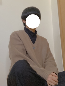 「低身長男子」｜.さん（メンズ・163cm）の冬コーディネート