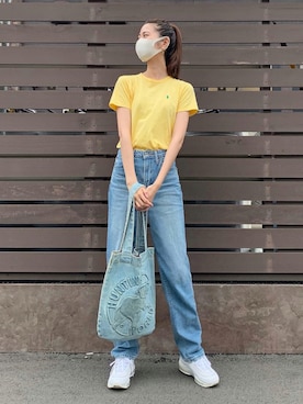 「Ralph Lauren」｜「アイテム（アクセサリー）」を使った、amiさん（レディース・167cm）の夏コーディネート