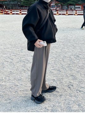 「Chikashitsu+」｜hiiimaotkさん（メンズ・171cm）の冬コーディネート