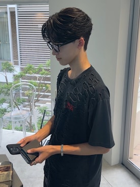 「アイテム（財布）」を使った、IBUKIさん（メンズ・177cm）の秋コーディネート