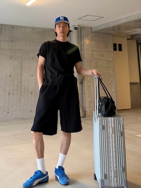 「MICHAEL KORS（マイケルコース）のアイテム」を使った、Takumiさん（メンズ・178cm）の夏コーディネート