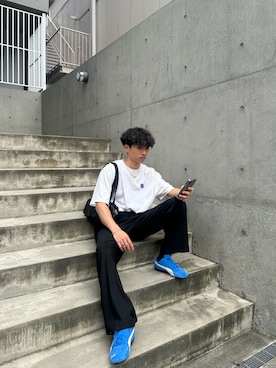 「シルバーアクセサリー」｜Takumiさん（メンズ・178cm・20代）の夏コーディネート