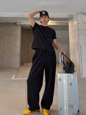 「MICHAEL KORS（マイケルコース）のアイテム」を使った、Takumiさん（メンズ・178cm）の夏コーディネート